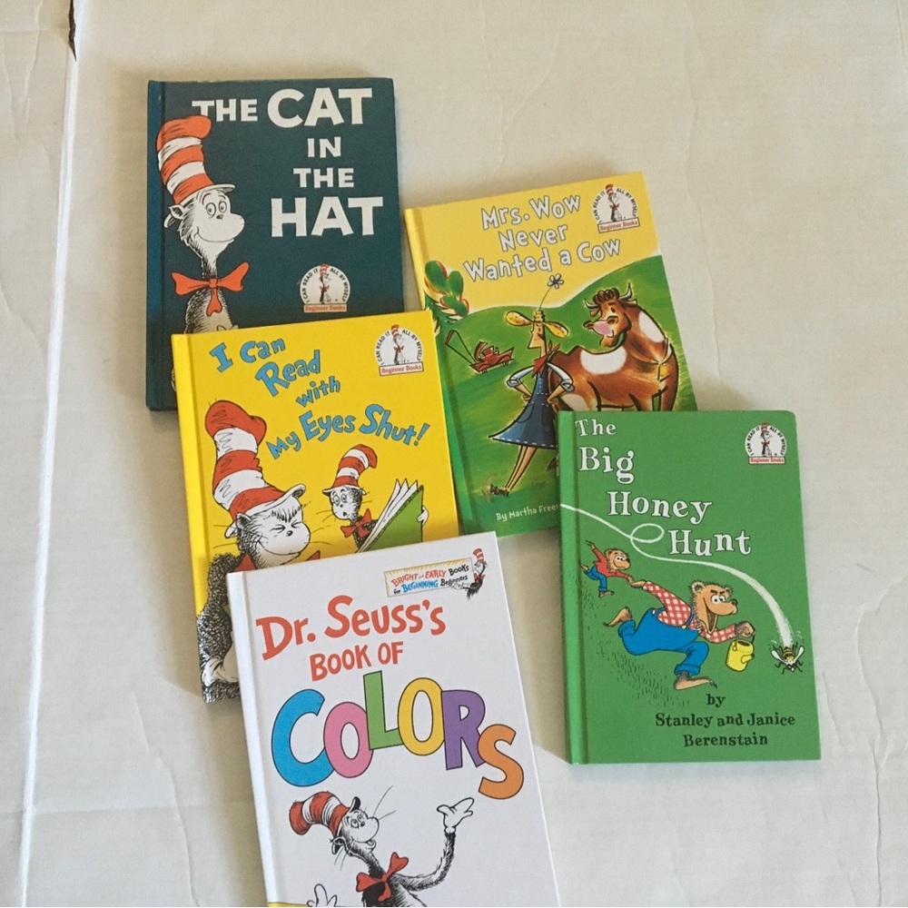 Dr. Seuss Colorful Book Set 5 Books
